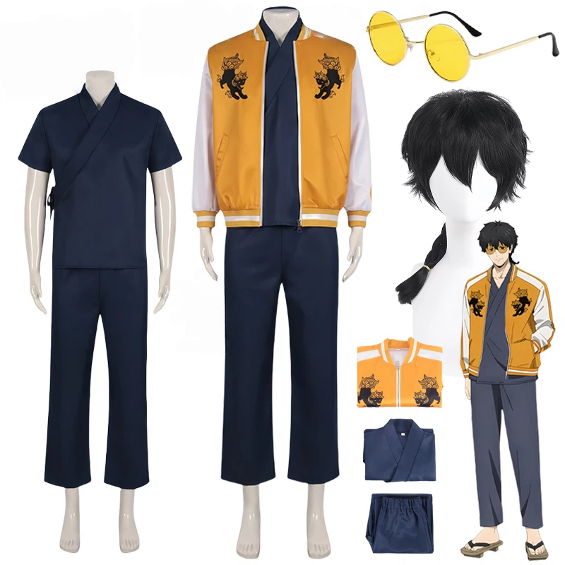 Windbreaker Anime Merchandise - เสื้อแจ็คเก็ตคอสเพลย์อนิเมะ โทกามะ โจ ชุดคอสเพลย์ ชุดยูนิฟอร์ม ปักลาย