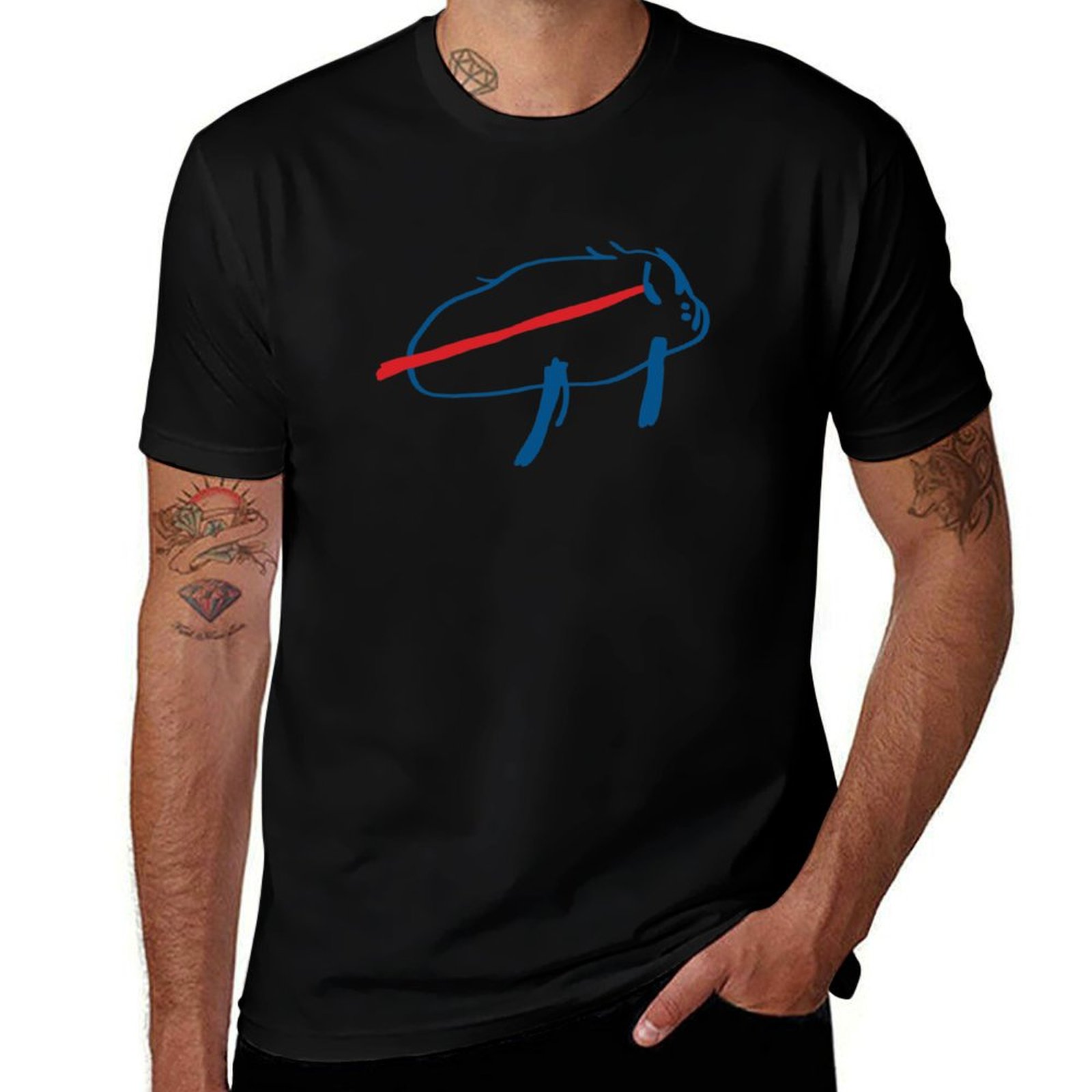 Anime Merchandise T Shirt - ผู้ขายที่ดีที่สุด Josh Allen Potato สินค้าเสื้อยืด hippie