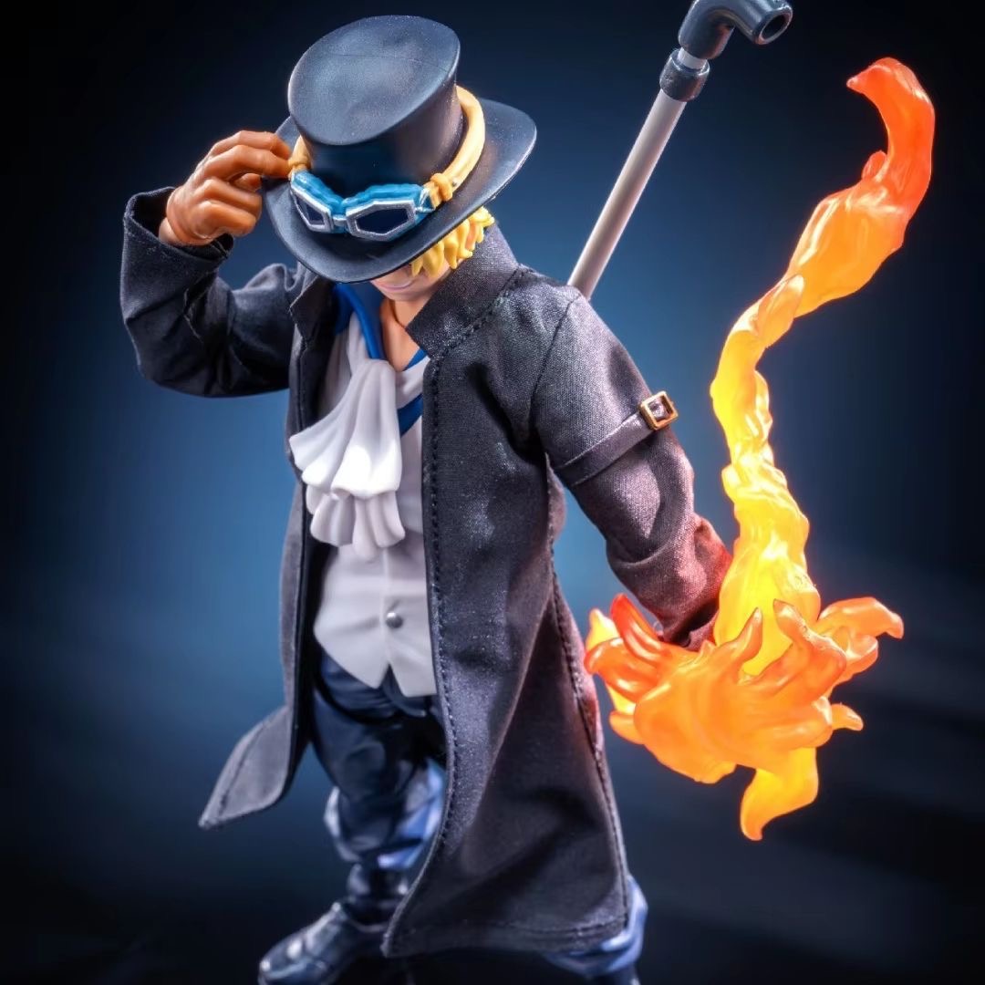 อะนิเมะวันพีช SHF 1/12 ซาโบเสื - Windbreaker Anime Merchandise บทวิจารณ์และราคา