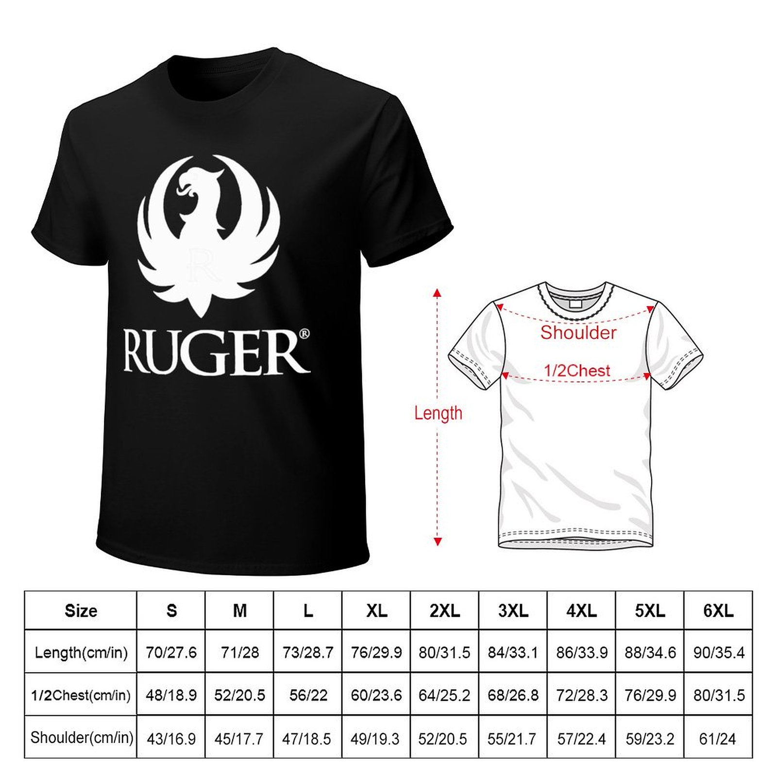 เสื้อยืดลายโลโก้ R.uger เสื้อย - Anime Merchandise T Shirt บทวิจารณ์และราคา