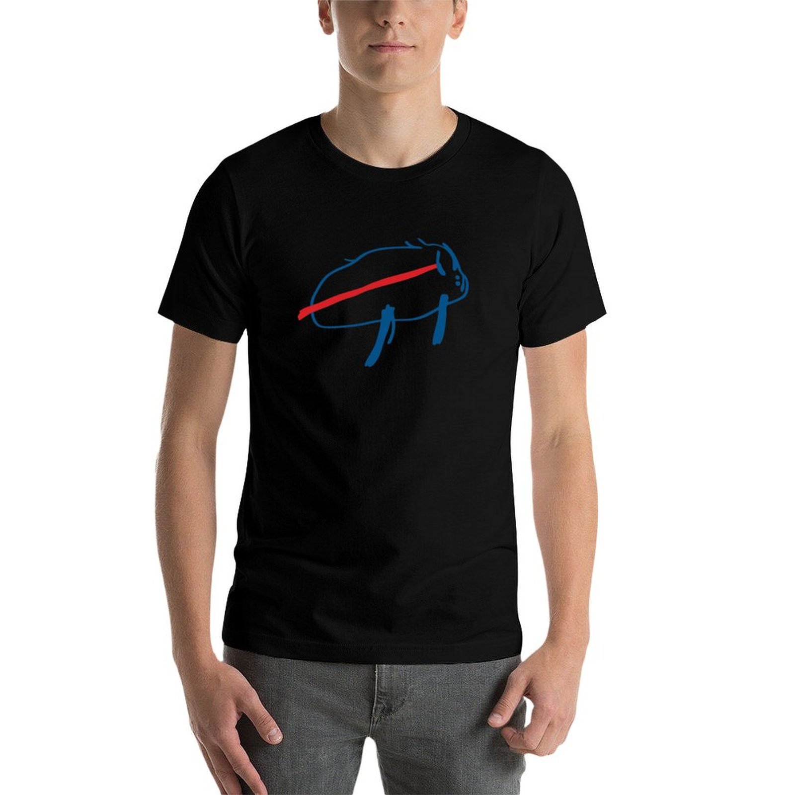 ผู้ขายที่ดีที่สุด Josh Allen P - Anime Merchandise T Shirt บทวิจารณ์และราคา