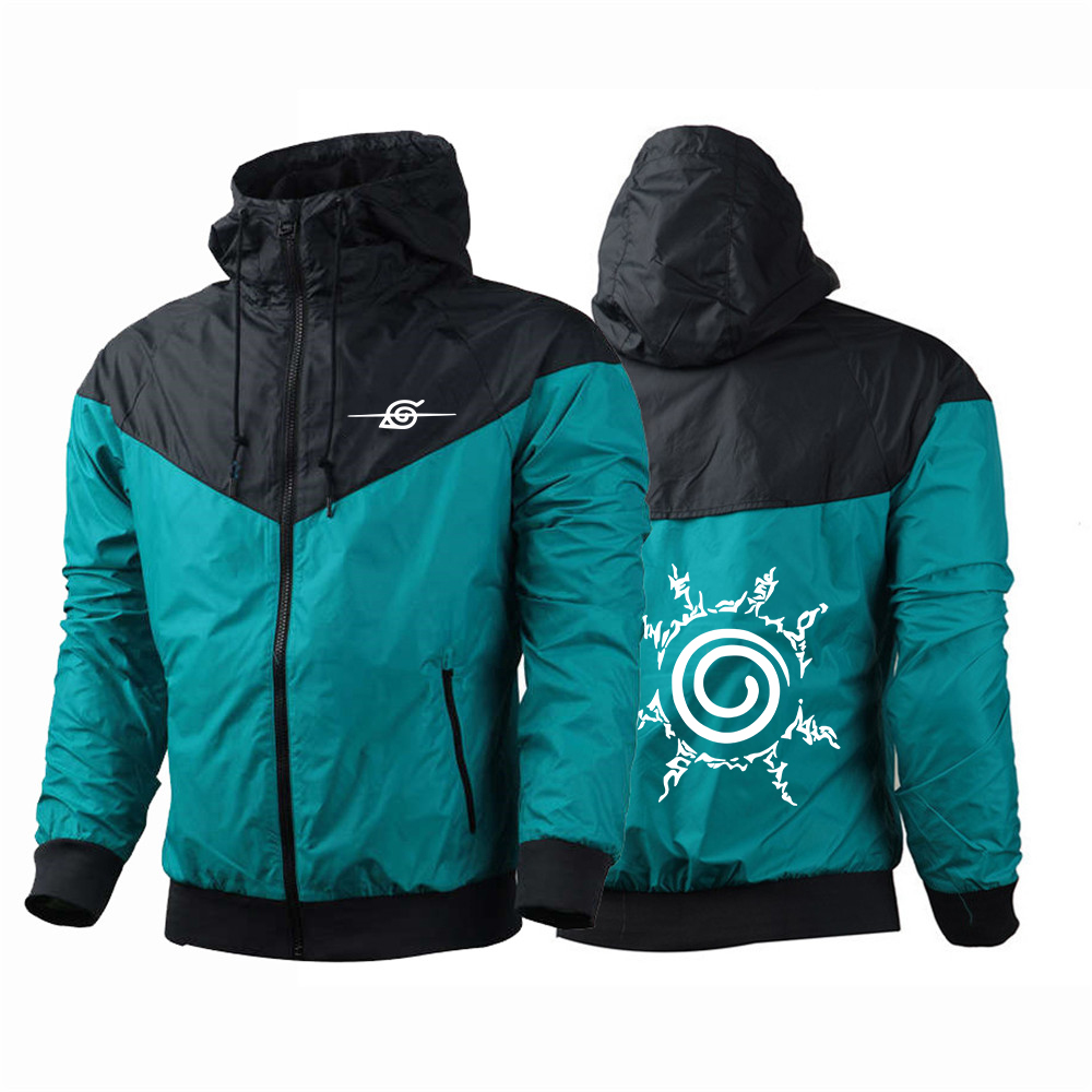 เสื้อแจ็คเก็ตมีฮู้ดลายการ์ตูนน - Windbreaker Anime Merchandise บทวิจารณ์และราคา