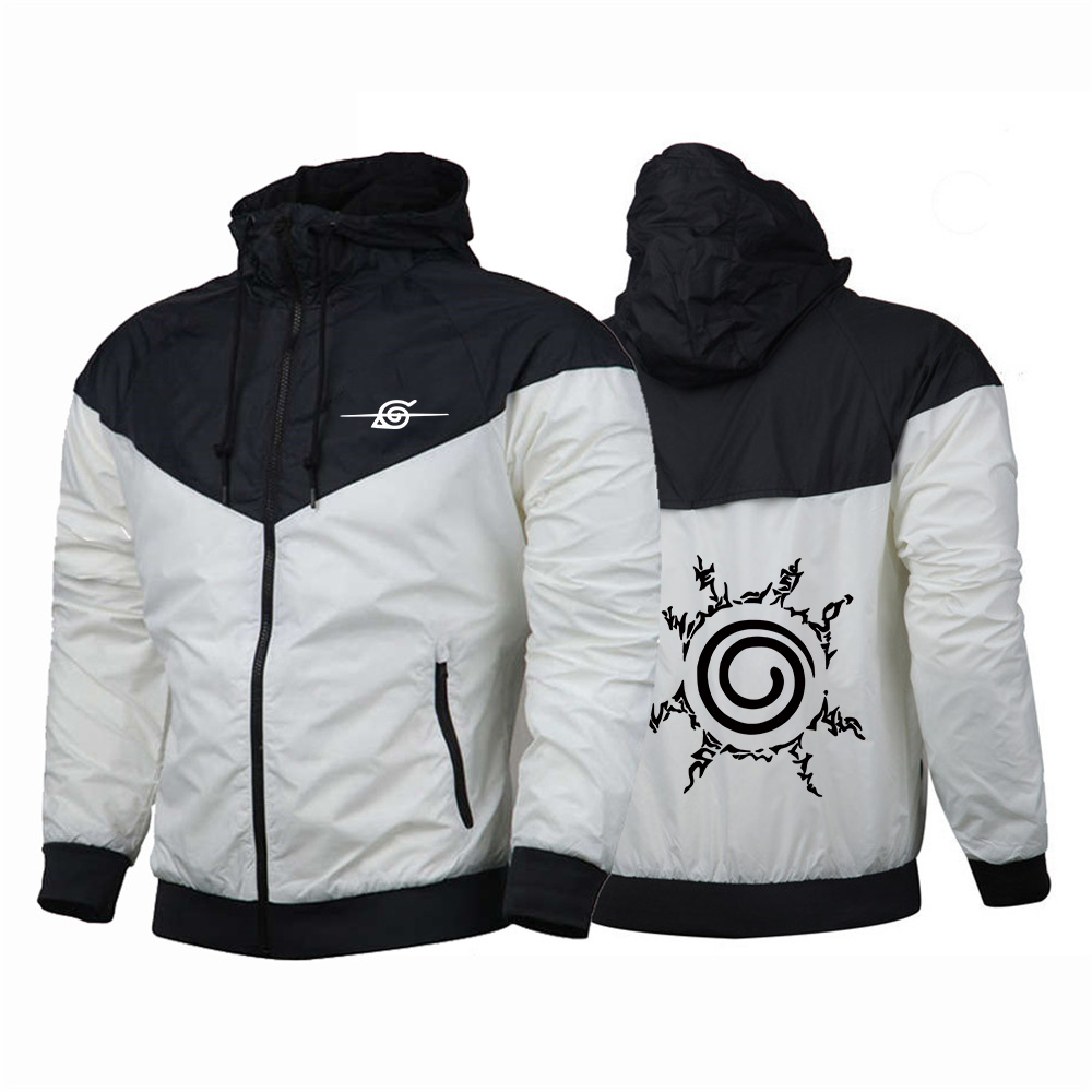เสื้อแจ็คเก็ตมีฮู้ดลายการ์ตูนน - Windbreaker Anime Merchandise บทวิจารณ์และราคา