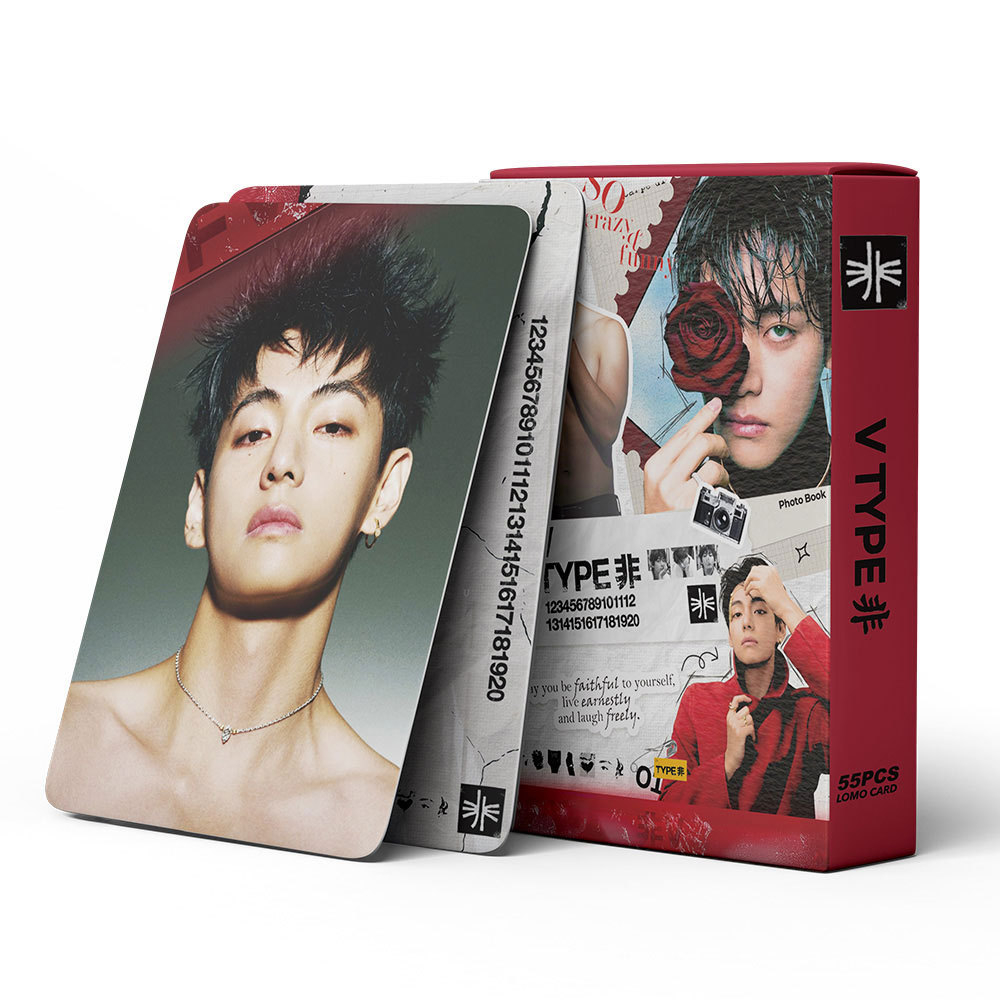 การ์ดรูปไอดอล KPOP VTYPE 55 ชิ - Anime Merch Ideas บทวิจารณ์และราคา